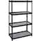 Lorell Wire Deck Shelving 60" Height x 36" Width x 18" Depth Recycled 99928 - alternate 3